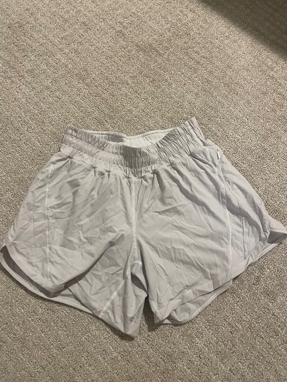 White Lululemon Shorts